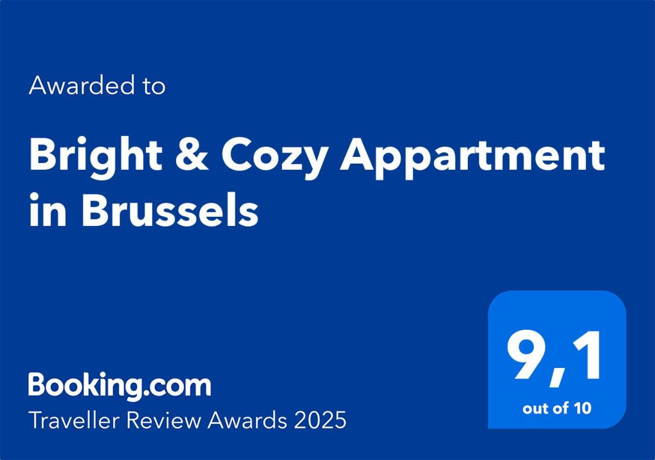Bright & Cozy Appartment In Brussel Buitenkant foto